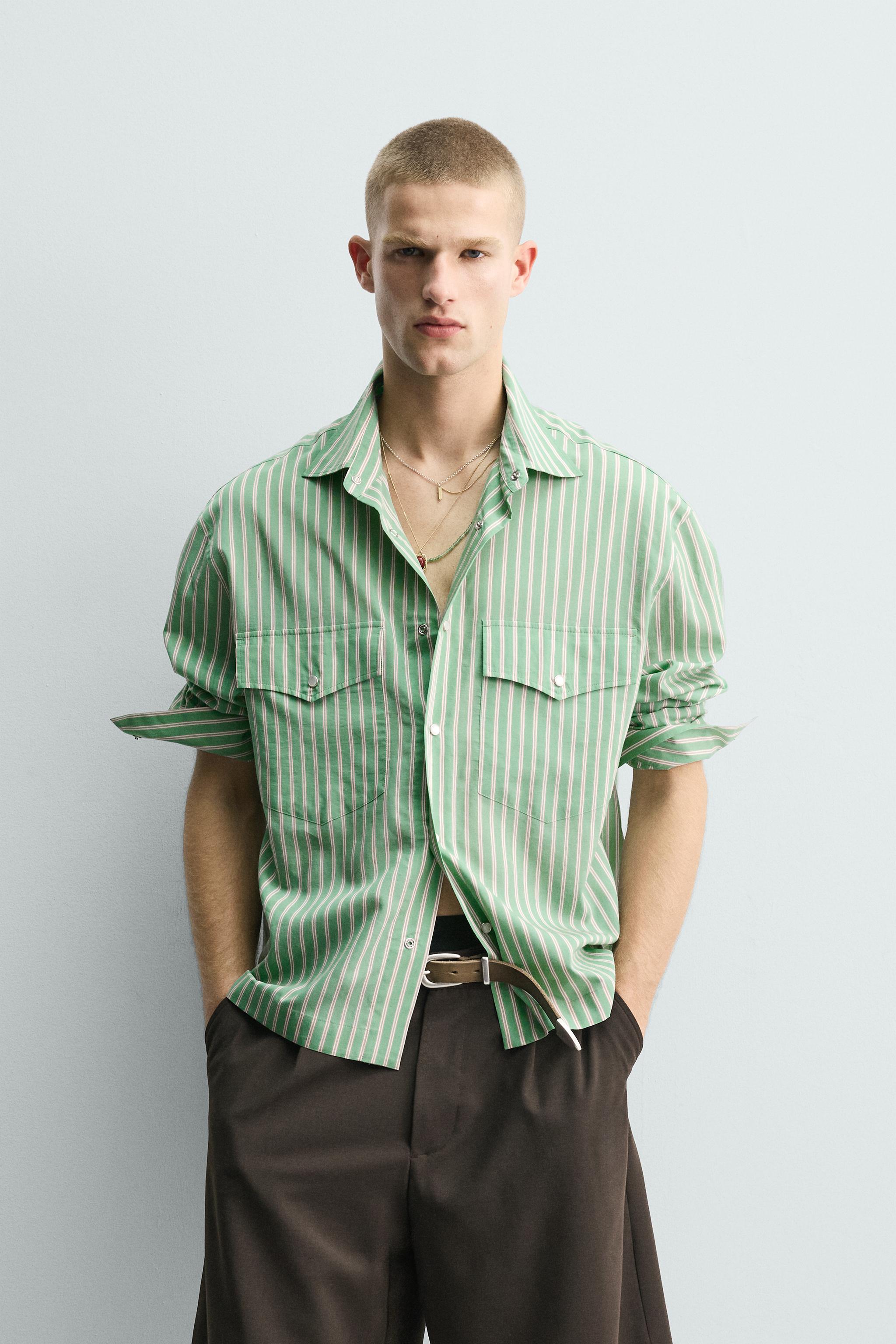CHEMISE RELAXED FIT À RAYURES